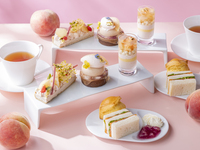 【Weekday only】The Strings Afternoon Tea［Peach＆Tea Selection］7/1~8/31