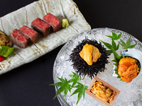 [33rd Anniversary Special] Sea Urchin and Wagyu Beef Kaiseki Dinner (Counter Seating)