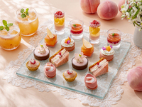 【Weekday Early Bird】Peach Afternoon Tea with Conrad Bear