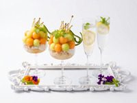 Special Parfait Plateセット「王冠を纏うメロン」