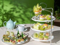 【平日ディナータイム限定】Evening Tea Green Melon【乾杯スパークリングワイン付き】