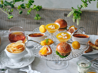 【夏限定】SUMMER FRUIT Afternoon Tea ～ベイクワゴン付きサマーティーセット～＋【Champagneフリーフロー付】