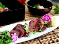 ♦【ランチ×黒毛和牛と仙台名物厚切り牛タンが愉しめる彩り会席】　嵯峨　