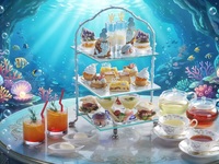 Princess Afternoon Tea ~Mermaid~ July 1st - August 31st (Saturdays, Sundays, and public holidays)