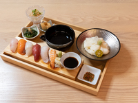 特製寿司と冷やし素麺御膳
