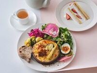 [Special Lunch with Dessert & Drink] White Ginger Gratin with Young Chicken and Summer Vegetables
