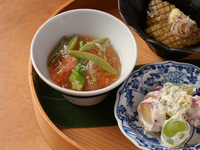 SHIKAKU's standard course (7 dishes)