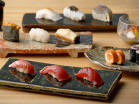 【Limited June Special OfferSushi Lunch Course "Jyogen" with a Drink of Your Choice 