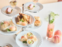 白桃が彩るご褒美アフタヌーンティー＋2Hカフェフリー付き　～平日13時入店～