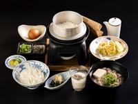 肉吸いと卵かけごはん
