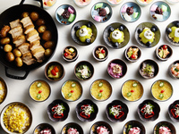 Weekends and public holidays | Enjoy a refreshing Japanese-style semi-buffet lunch (adults) with one drink and juice bar.