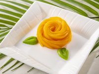 【チャイニーズパフェ・アフタヌーンティーオプションメニュー】＋フレッシュマンゴーの薔薇飾り