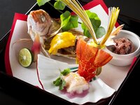 【お食い初めプラン】乾杯ドリンク＆お食い初め膳付き京懐石コース　大人4名様