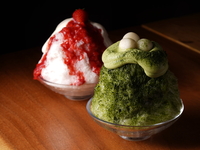 【ランチ】かき氷 抹茶