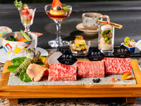 萌黄 －もえぎ－ 神戸牛・米沢牛・佐賀牛 食べ比べ 鉄板焼コース（8/1～）