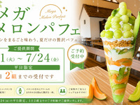 メガメロンパフェ（カーンズチョコ）