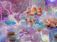 通常テーブル席🫧NightPool × Mermaid Afternoontea