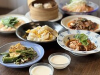 【福コース】アオリイカの青しそ炒め・土鍋麻婆豆腐を楽しむ全7品