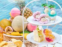 【土日祝】◇スイーツ7種とカフェフリー（コーヒーor紅茶）で気軽に◇ベイサイド・サマー・アフタヌーンティー withハーゲンダッツ