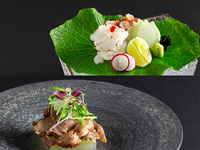 Kaiseki Course: Omi Beef and Pike Conger Eel Kaiseki (Table Seating)