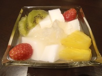 Special almond tofu