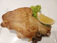 北海道産鶏モモ肉のロースト