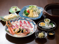 [All-you-can-drink Seafood Shabu-Shabu & Seared Bonito Course] Enjoy Neboki's proud bonito and premium seafood shabu-shabu.