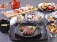 ＜和牛菲力牛排盛宴＞手作料理、和牛菲力、寿司卷等