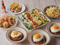 【お手軽に楽しみたい方】Aloha Tableコース＋2時間飲み放題付き