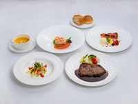 7-8月 カフェ クベールコース（魚＆肉）インペリアルクラブ会員価格