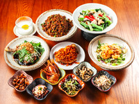 [Semi-private room plan A, recommended for business meetings and dinners] 12 dishes in total, including popular dishes