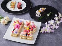【数字が選べるナンバーケーキ付】★7月限定乾杯酒プレゼント★前菜は横浜野菜のバーニャカウダ・メインは鱸や厳選牛ロース肉が愉しめるお祝いランチ全5皿（土日祝）