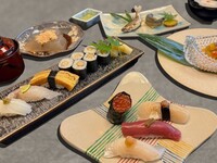 【Table seating】 <Summer Sushi Kaiseki: Yūnagi>