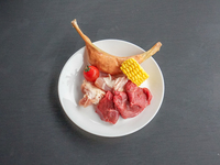 BBQプラン キッズ（新）（未就学児）（七輪席）