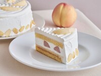 [Starting 7/1] Drink Set / Fresh White Peach Shortcake