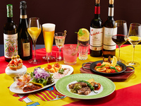 【Spanish Dinner Course】 選べるメインのショートコース+飲み放題付き+選べるメイン2品(7/1～)