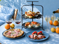 WEB限定 15%OFF!!【シチリアン・サマーハイティー】ローランペリエ シャンパン含む選べる乾杯付きプラン