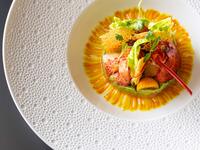 【Menu B】4 Dishes Course  — One Glass of Champagne & Three glass of Wine Pairings Included〈〜October 31st〉