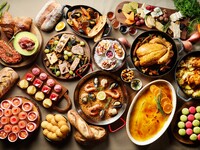 (High table) Sunday 20％OFF! Online Price [Weekend Dinner 120min] Mediterranean Summer Buffet with Peach Sweets 7,840 yen