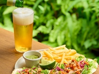 【夏限定】TACOS"3pieces"＋2H wine & Beer Free(飲み放題)