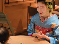 Dinner with Maiko-san !