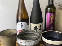 4 types of sake pairings (reservation discount)