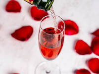 【Exclusive to JFR Card members】 <Oct 15 – Dec 11> Lunch half-course with rose cocktail