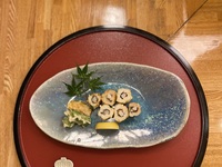 鱧の梅肉揚げ