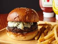 【黒毛和牛】ゴルゴンゾーラチーズバーガー