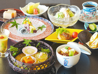 【前沢牛石焼き付き】［8月1日～］昼懐石　納涼～すずみ～