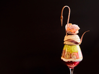 [Coffee/Tea included] Swan Parfait ~Japanese Chestnut Montblanc~