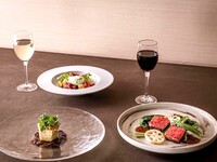 【プリフィクスディナー】ワインペアリング+情緒豊かな秋の味覚を愉しむ Le goût de l'automne(￥13.300)