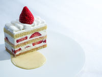 【Limited-quantity LUNCH | Weekdays】 Seasonal shortcake lunch set – 4 courses <After 1:30 PM>