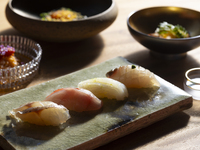 [Weekday / with Welcome Drink] Sushi Dinner Course "Ariake"